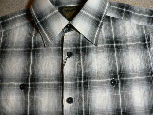 他の写真3: ☆SALE 55%OFF☆ BURDEN/CHECK SHIRTS  BLACKxGRAYxWHITE