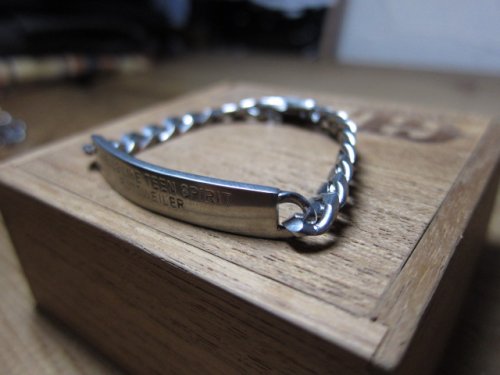 他の写真1: ROTTWEILER/SPIRIT ID BRACELET  SILVER