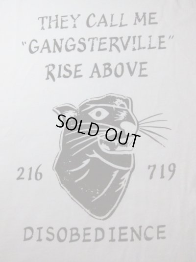 画像3: GANGSTERVILLE(ギャングスタービル)/RISE ABOVE T  WHITE