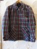 画像1: (DEAD STOCK) COREFIGHTER/CHECK MELTON JKT  GRAY (1)