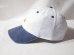 画像3: BELIVE/WAPPEN LOW CAP 2TONE  WHTxNAVY (3)