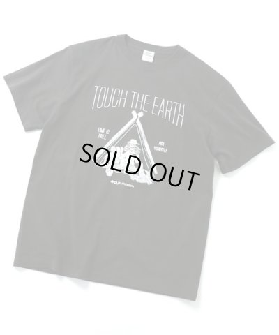 画像1: (再入荷）GYMMASTER/TOUCH THE EARTH T  CHARCOAL