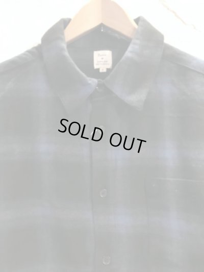 画像3: REVO/OMBRE CHECK SHIRT  BLUE