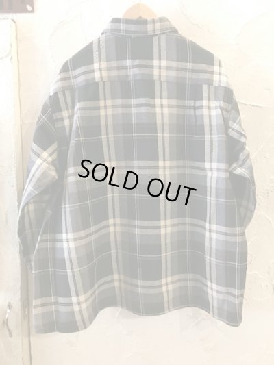 画像2: REVO/HEAVY WEIGHT CHECK SHIRT  BLACK