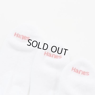 画像3: HANES/QUARTER 3ｐ SOCKS  WHITE