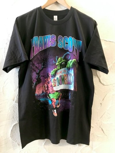 画像1: ROCK OFF/TRAVIS SCOTT ASTRO WORLD S/S T  BLACK