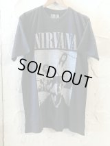 ROCK OFF/NIRVANA S/S T  CHARCOAL