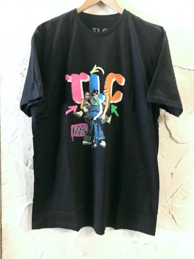 画像1: ROCK OFF/TLC S/S T  BLACK