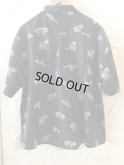 画像2: REVO/ANIMAL PATTERN S/S SHIRTS  BLACK