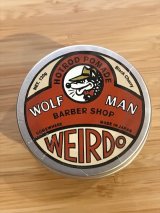 WOLFMAN BARBER SHOP/xWEIRDO HOTROD POMADE  BLACK CHERRY