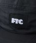 画像2: FTC/NYLON CAMP CAP  BLACK (2)