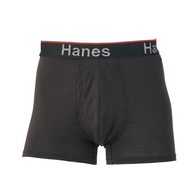 画像3: (再入荷)  HANES/SHORT BOXER BRIEF  BLACK