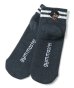 画像1: GYMMASTER/HAPPY EMBROIDERY SHORT SOX  CHARCOAL (1)