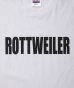 画像3: ROTTWEILER/RW LOGO T  WHITE (3)