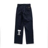 RATS/T/C WORK PANTS PRINT  BLACK