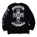 画像1: SOFTMACHINE/CHARLIES CROSS LS  BLACK (1)