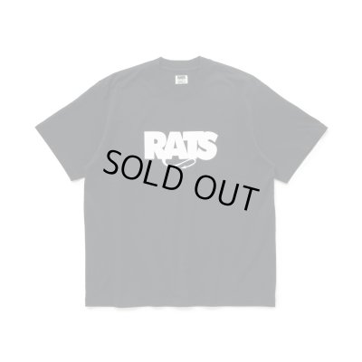 画像1: RATS/BOX LOGO WAY OF LIFE T  BLACK