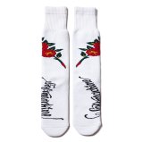 SOFTMACHINE/ROSE SOX  WHITE