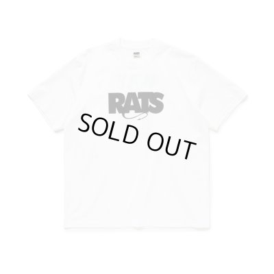 画像1: RATS/BOX LOGO WAY OF LIFE T  WHITE