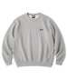 画像1: FTC/SMALL BOX LOGO CREWNECK   GRAY (1)