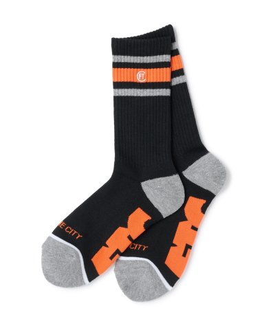 画像1: FTC/FTC TEAM SOCKS  BLACK