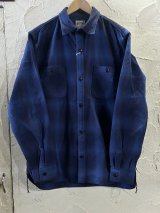 HOUSTON/OMBRE CHECK VIYELLA SHIRT  BLUE