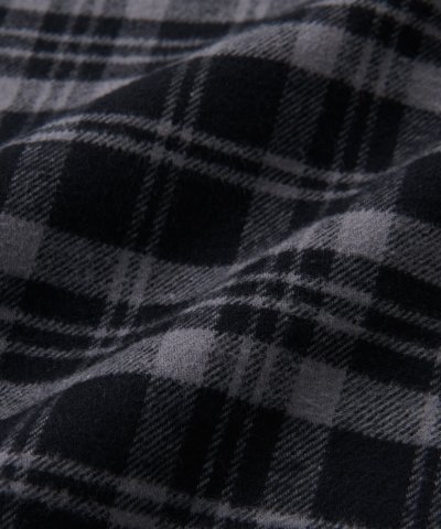 画像4: FTC/HEAVY PLAID NELL SHIRT  BLACK