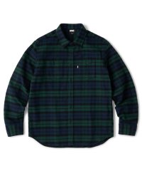 FTC/HEAVY PLAID NELL SHIRT  NAVY