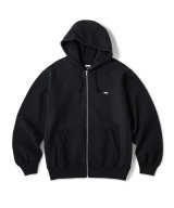 FTC/SMALL BOX LOGO ZIP UP HOODY  BLACK