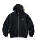 画像1: FTC/SMALL BOX LOGO ZIP UP HOODY  BLACK (1)