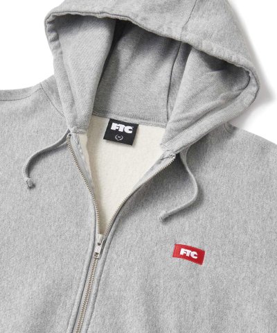 画像2: FTC/SMALL BOX LOGO ZIP UP HOODY  BLACK