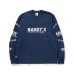 画像1: RATS/STAMP LOGO LS T  NAVY (1)