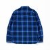 画像2: RATS/COTTON FLANNEL BLUE CHECK SHIRT  BLUE (2)