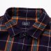 画像3: RATS/COTTON FLANNEL NAVY CHECK SHIRT  NAVY