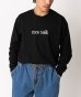 画像3: GYMMASTER/GOOD THING EMBROIDERY LS T  BLACK (3)