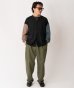 画像2: GYMMASTER/BLOCK INLAY BUTTON CARDI  BLACK (2)