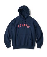 FTC/OLD ENGLISH PULLOVER HOODY  NAVY