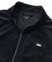 画像2: FTC/VELOUR TRACK JERSEY  BLACK (2)