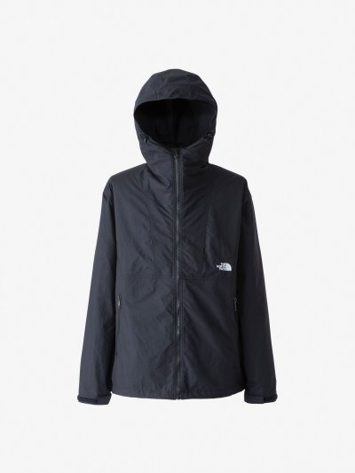 画像1: THE NORTH FACE/COMPACT JACKET　BLACK