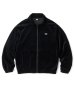 画像1: FTC/VELOUR TRACK JERSEY  BLACK (1)