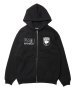 画像1: ROTTWEILER/WAKING DOG ZIP PARKA  BLACK (1)