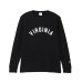 画像1: CHAMPION/LONG SLEEVE T WAFFLE  BLACK (1)