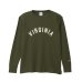 画像1: CHAMPION/LONG SLEEVE T WAFFLE  OLIVE (1)