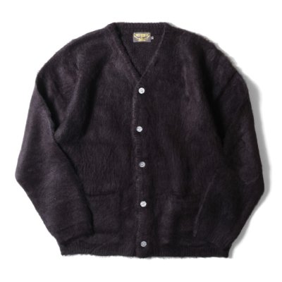 画像1: (店頭在庫分) UNIVERD 72/MOHAIR TOUCH CARDIGAN  BLACK