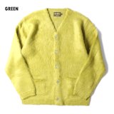 (店頭在庫分) UNIVERD 72/MOHAIR TOUCH CARDIGAN  GREEN