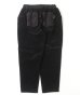 画像2: GYMMASTER/STRETCH CORDUROY TUCK PANT  BLACK (2)