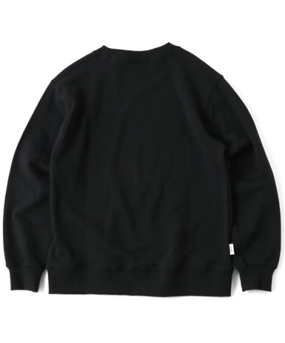 画像2: GYMMASTER/WELL DONE EMBROIDERY SWEAT  BLACK