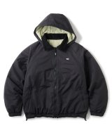 FTC/REVERSIBLE PUFFY JACKET  BLACK