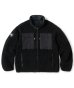 画像1: FTC/SHERPA FLEECE REVERSIBLE JACKET  BLACK (1)