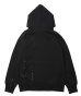 画像2: ROTTWEILER/RW PAINTED PARKA  BLACK (2)